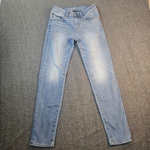 American Eagle Jean Mens 28x30* Blue Airflex Temp Tech Athletic Fit Skin…